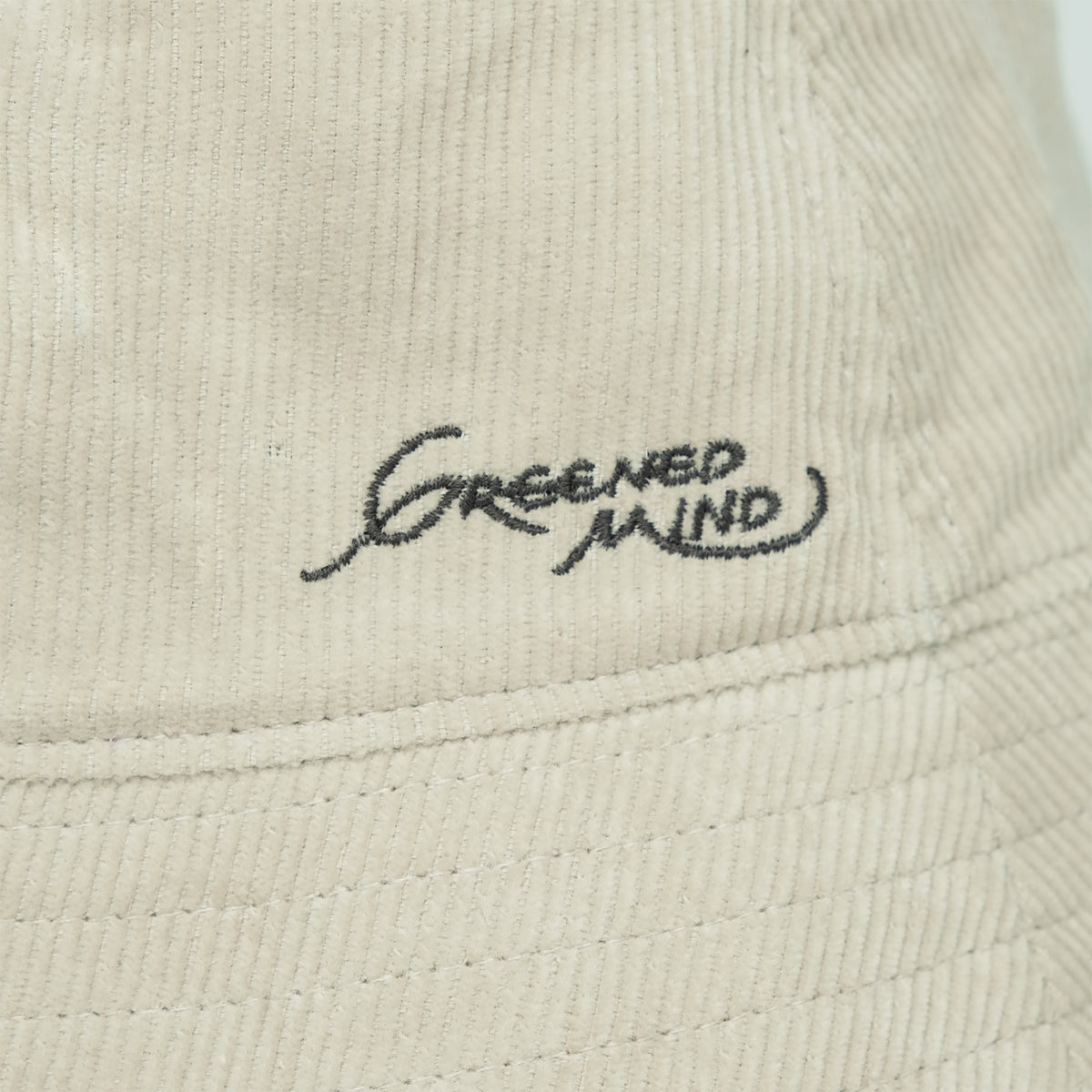 Drop-Brim Corduroy Bucket Hat