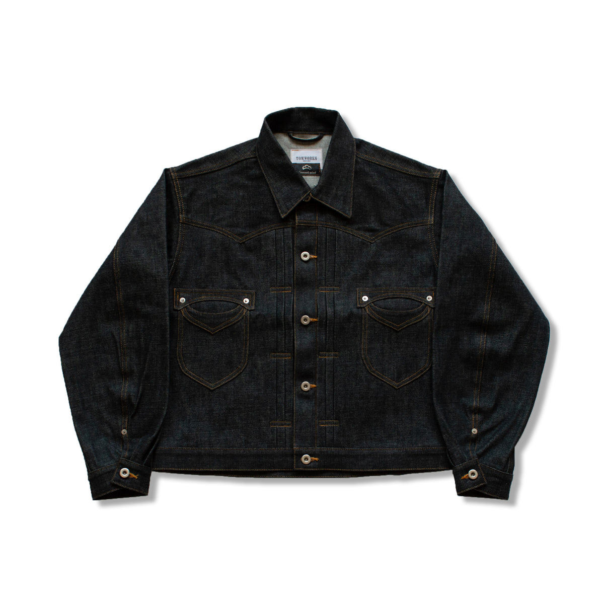 Greened mind™/ TOMWORKS ”KAGUYA” THREE TACK JACKET -24- Black