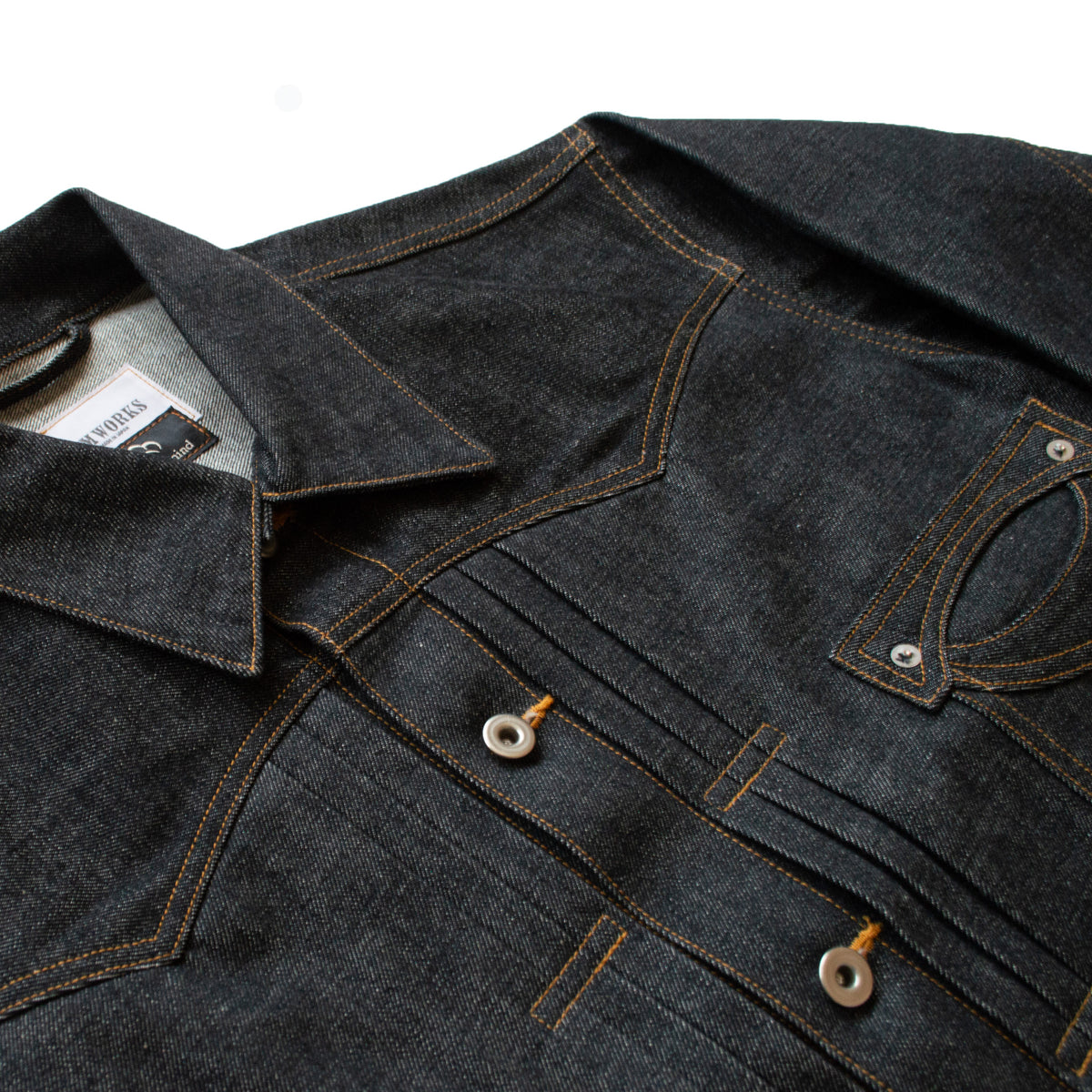 Greened mind™/ TOMWORKS ”KAGUYA” THREE TACK JACKET -24- Black