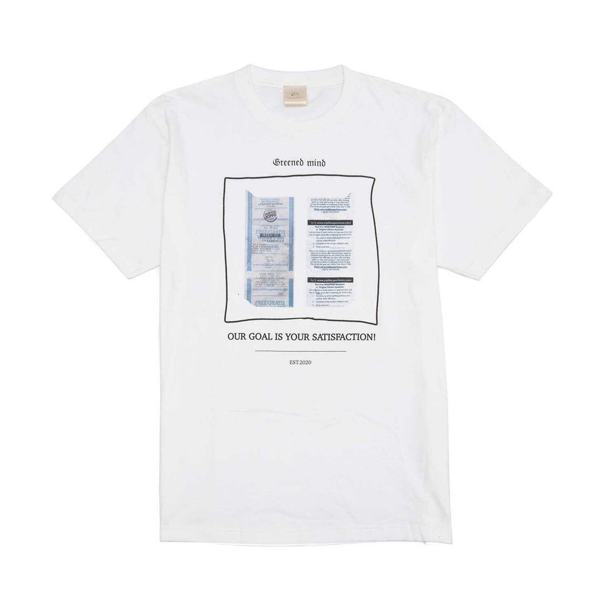 CALIFORNIA RECEIPT TEE